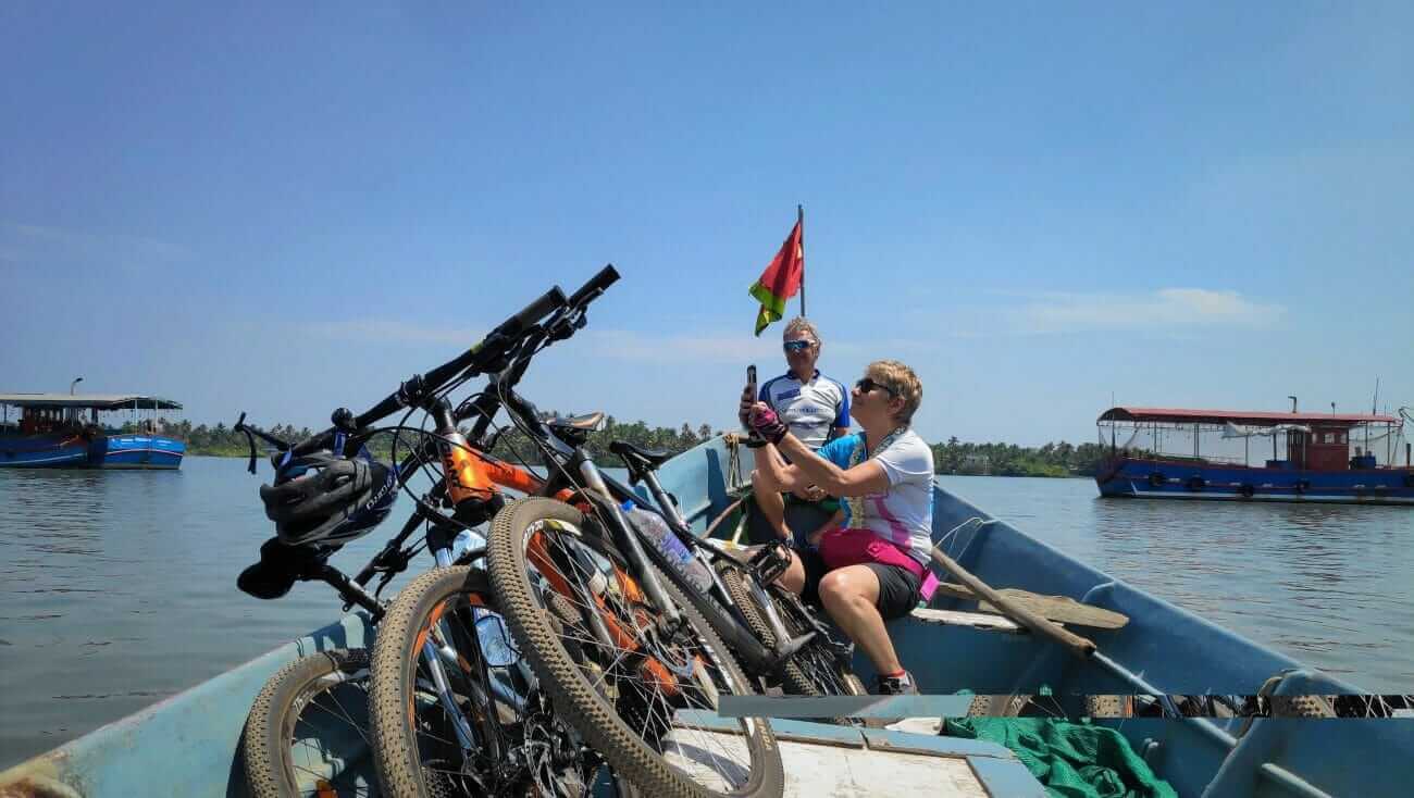 Image of Kerala Backwater & Fishermen Village Cycling Tour